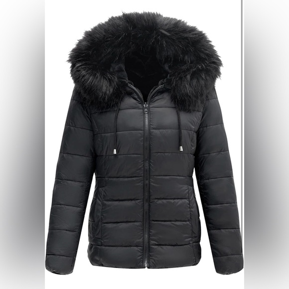 Bellivera Jackets & Blazers - Reversible puffer coat with faux fur